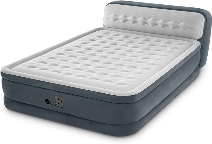Inflatable Bed With Headboard