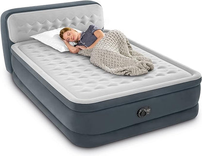 Inflatable Bed With Headboard