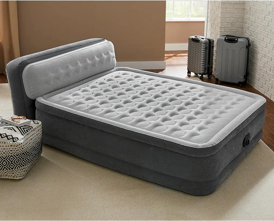 Inflatable Bed With Headboard